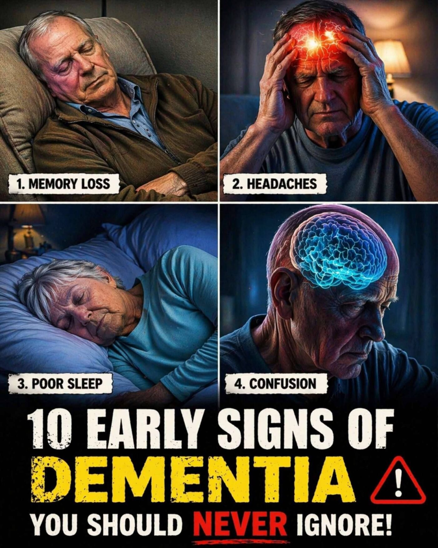 10 Early Signs of Dementia You Should Never Igno