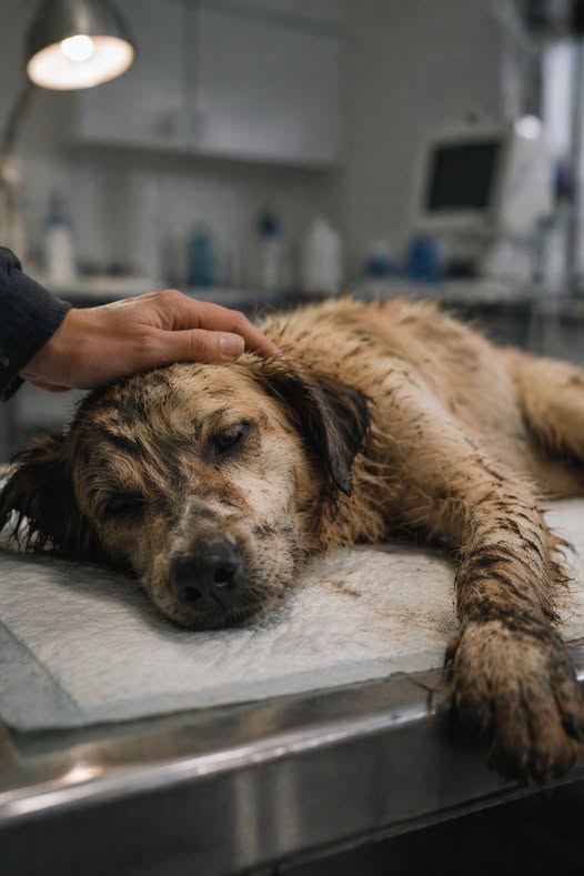 The rescued dog thought she was finally going to have a family… – mynraa