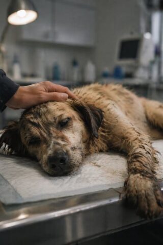 The rescued dog thought she was finally going to have a family… – mynraa
