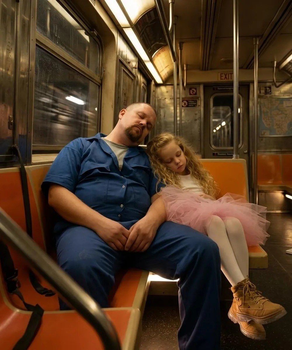 Mysterious Man Captured A Secret Photo Of Me And My Daughter On The Subway Then Showed Up At My Door The Next Morning With This Life Changing Demand