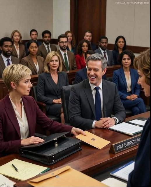 Ten minutes into the trial, my lawyer husband laughed and demanded half my $12M company and trust, while my mother and sister sat behind him, smiling, certain they were finally watching me break.