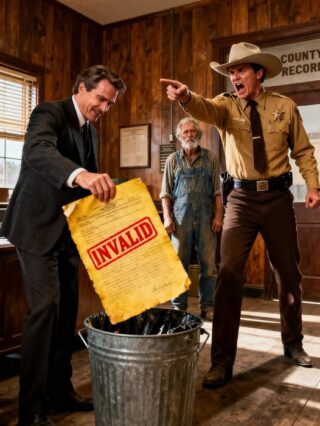They Mocked His 1972 Deed Until the Sheriff Found the Invalid Stamp Hidden in Plain Sight