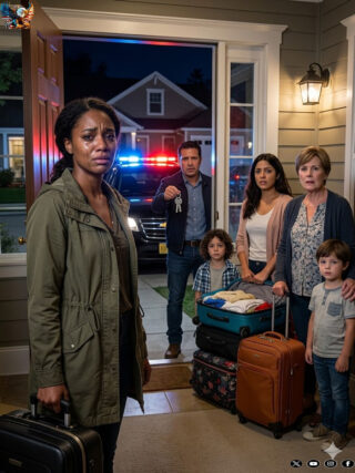 My Mom Begged Me To Come Home For The Holidays. After A 10-Hour Flight, She Opened The Door: No Hello. No Hug. Just: “You’ll Watch Your Sister’s Kids. We’re Going On A Family Trip.” My Sister Laughed: “Don’t Wipe Your Nose On Her, Kids.” They All Laughed. I Just Smiled And Said One Thing… And That’s When They Lost It. Mom Kept Whispering: “No… No… No Way. Please!!!”