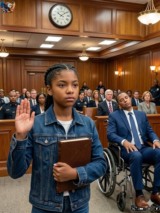 “I have proof!” exclaimed a little girl defending the billionaire in court; the judge was stunned.