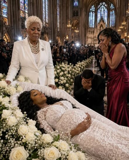 My pregnant daughter was in a coffin—and her husband showed up like it was a celebration. He walked in laughing with his mistress on his arm…