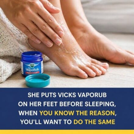 4 Benefits of Putting Vick Vaporub on Your Feet Before Bed
