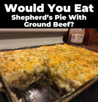 Classic Shepherd’s Pie with Ground Beef