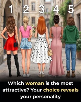 Your choice reveals your personality…