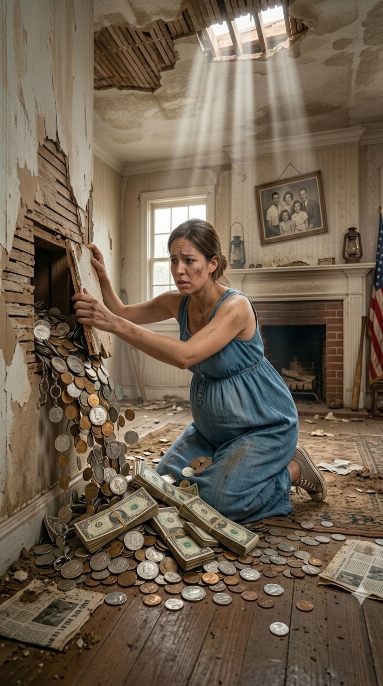 She Found a Hidden Fortune in an Old House, But the Decision She Made Next Changed Her Life Forever