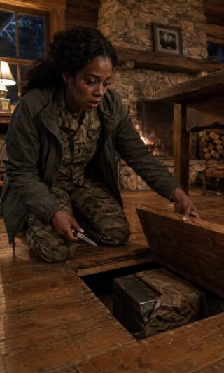 I inherited a cabin while my sister got a Nashville apartment. When she mocked me: “Fits you perfectly, you stinking woman!” and told me to stay away, I decided to spend the night at the cabin… When I got there, I froze in place at what I saw…