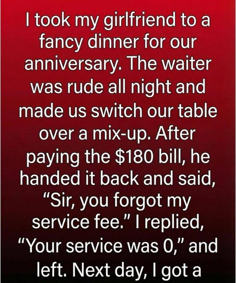 A Celebration That Turned Into a Quiet Lesson About Respect