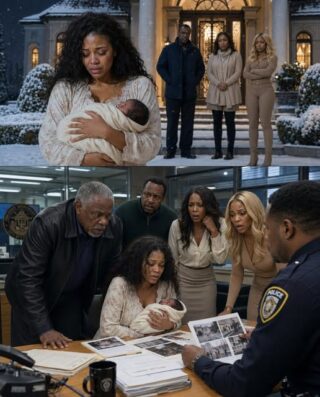 I walked through freezing snow with my newborn because my parents said we were broke. Suddenly, my wealthy grandpa pulled up. “Why aren’t you driving the Mercedes