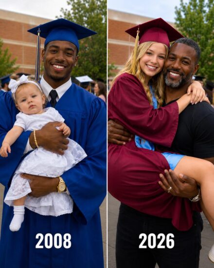 Eighteen years later, she showed up at my graduation and tried to destroy everything I believed about him.