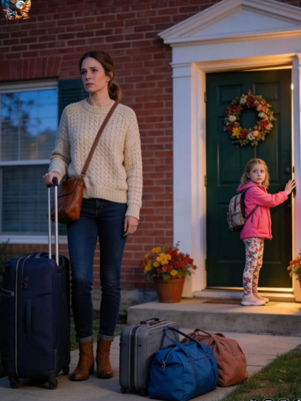 My husband had barely left on his so-called business trip when my six-year-old daughter suddenly whispered, “Mommy… we have to run. Now.”